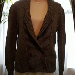 COPY - Gray cardigan sweater